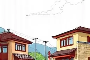 《旧城收音机》横幅：阁楼木桌上沙沙作响的老收音机